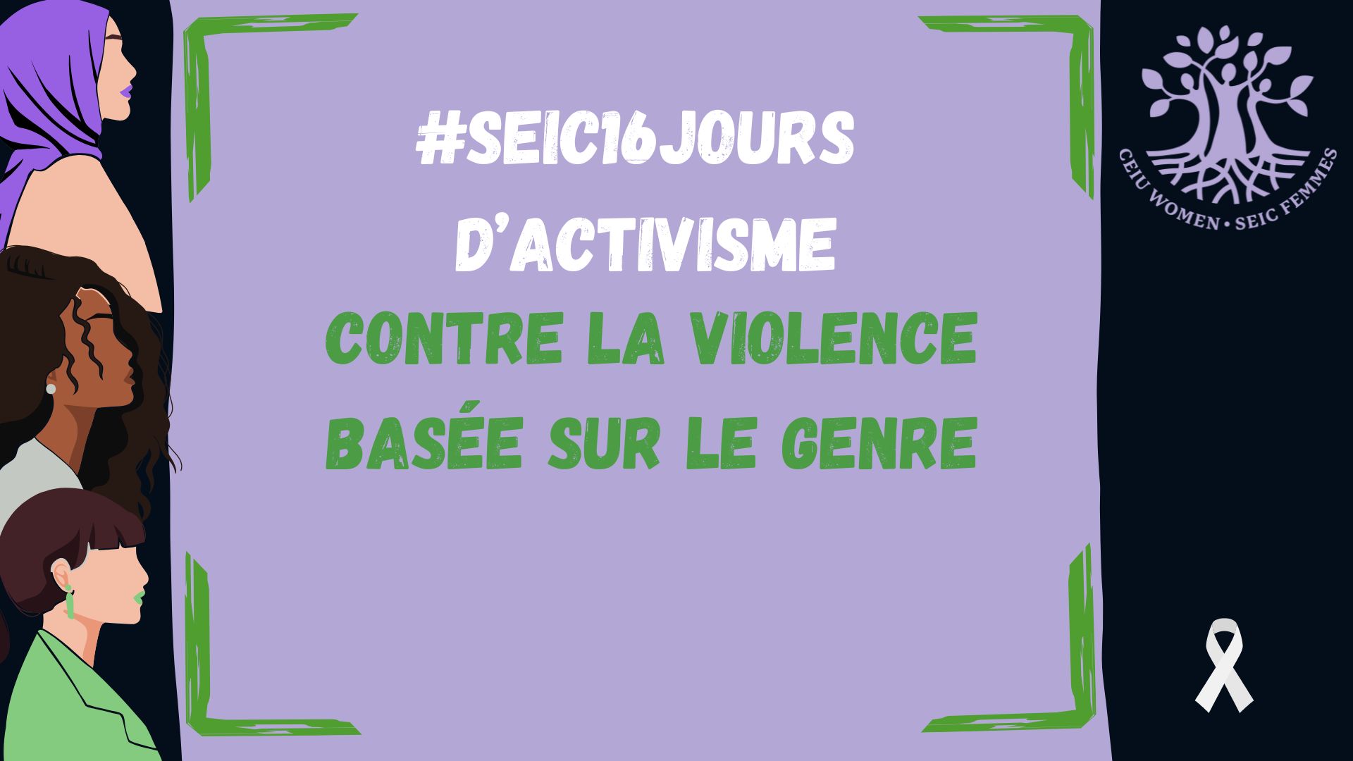 16 jours d’activisme contre la violence basée sur le genre Thumbnail