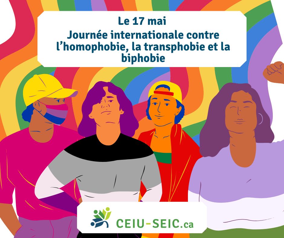 Journée internationale contre l’homophobie, la biphobie et la transphobie  Thumbnail
